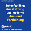 Zukunftsfähige Ausstattung und moderne Aus- und Fortbildung